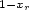 $_{1-x_{r}}$