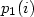 $ p_1(i) $