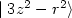 $\mid 3z^2-r^2\rangle$
