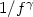 $1/f^{\gamma}$