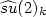 $\widehat{su}(2)_k\,$