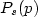 $P_s(p)$