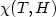 $\chi(T,H)$