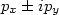 $p_x\pm ip_y$