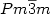 $Pm\overline 3 m$