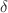 $$\delta $$