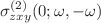 $${\sigma }_{zxy}^{(2)}(0;\omega ,-\omega )$$