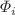 $$\Phi _{i}$$