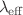 $$\lambda _\textrm{eff}$$
