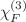 $$\chi ^{(3)}_F$$