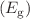 $$({E}_{\text{g}})$$